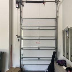 Garage Door Spring And Opener Adjustment Replace 