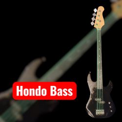 Fretless Hondo bass