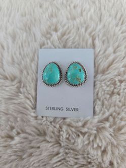 Native Kingman Turq Studs