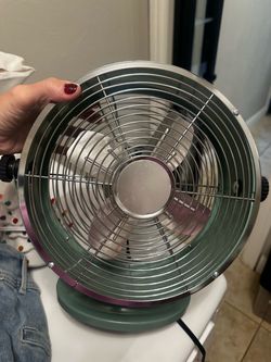 Metal retro fan