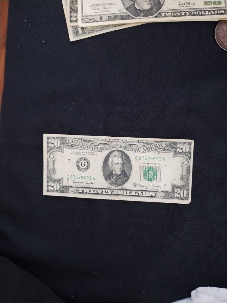 1963 A $20 Note
