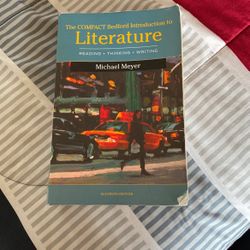 The Compact Bedford Introduction To Literature By Michael Meyer