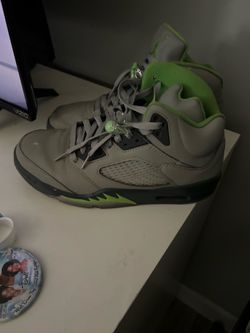 Jordan 5 Green Beam Size 9