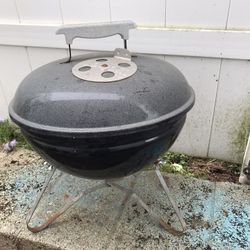 Weber Charcoal Portable Grill . Price Firm.