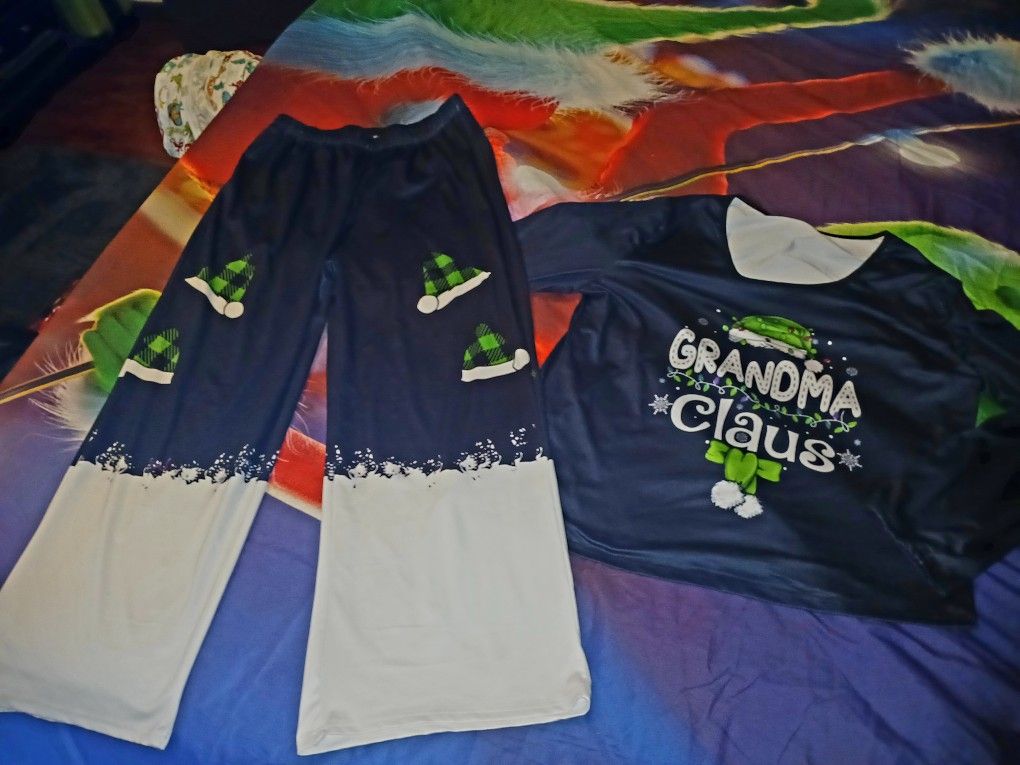 Grandma Claus Outfit 1x