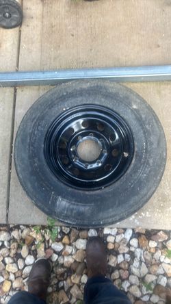 Dump Trailer Spare Rim