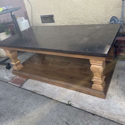 table 50in  By 26in Granite Top Make A Offfer 