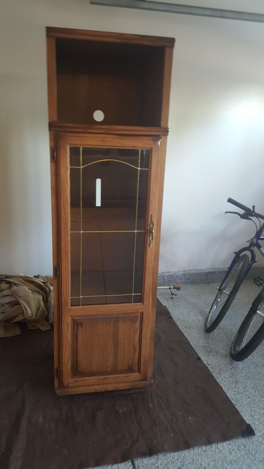 Solid Oak Cabinet