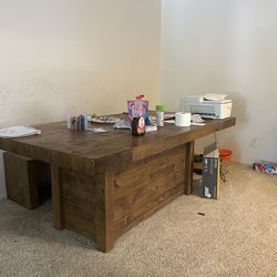 Dining Table, Bed, and Couch for sale  
