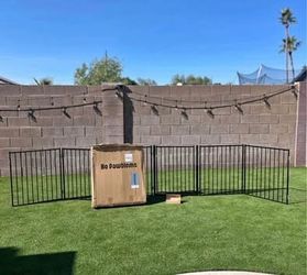 Extra Large Freestanding Pet Gate / Playpen
