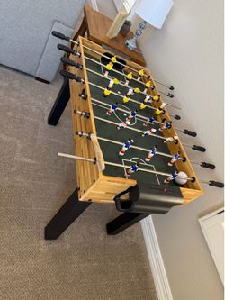 Foos ball table game room fun!