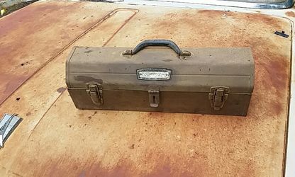 Very Old Craftsman Tool Box and Tools