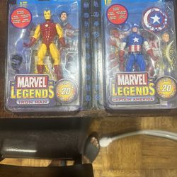 Marvel Legends Captain America & Iron Man