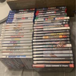 Lot Of 44 Video Games (Various Systems)