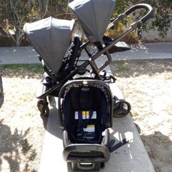 Graco Ready 2 Grow/ Double Stroller (Car seat Not Included)