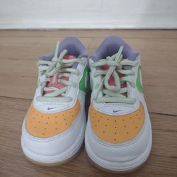 Kids Air Force 1's Size 8c