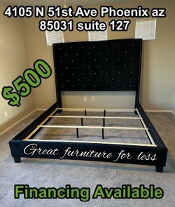 King size bed frame brand new