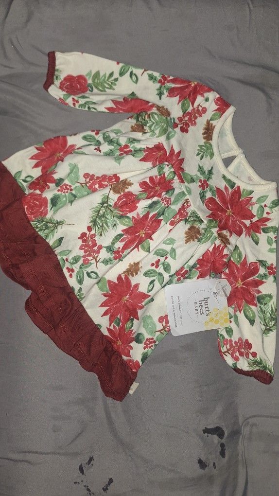 Burts Bees Dress 0-3 Months