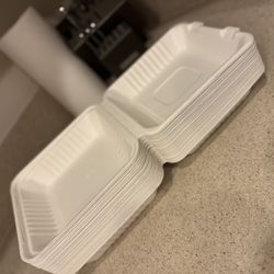 New Take Out Boxes 40 Pieces 
