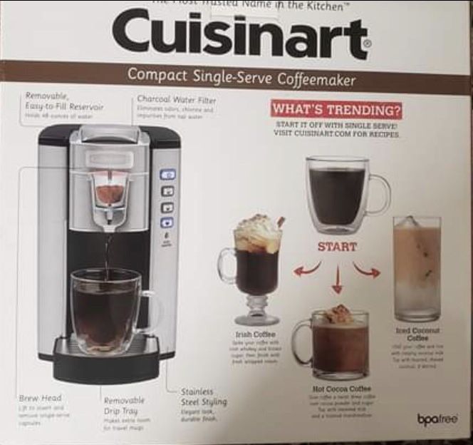 Cuisinaert coffee maker - k cup