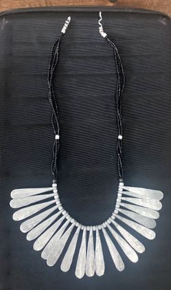 Hand Made Metal Necklace 