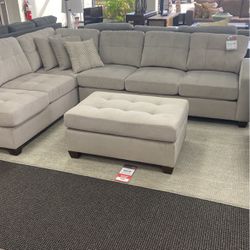 Grey Emilio Sectional 