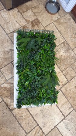 Outdoor/indoor fake plant panels