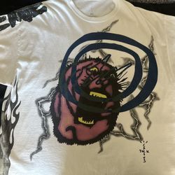 Travis Scott Fragment Sunrise Tee White