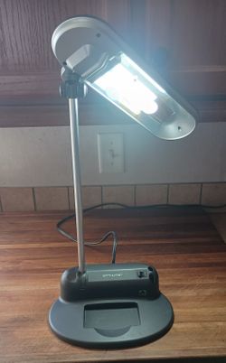 Vintage Ott-Lite Folding/Adjustable Task Lamp