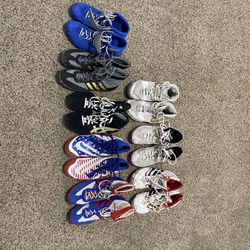 Size 10.5 To 11 Wrestling Shoe Lot