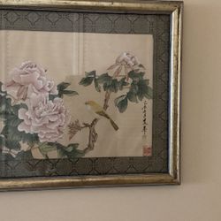Antique Chinese, Watercolor Signed