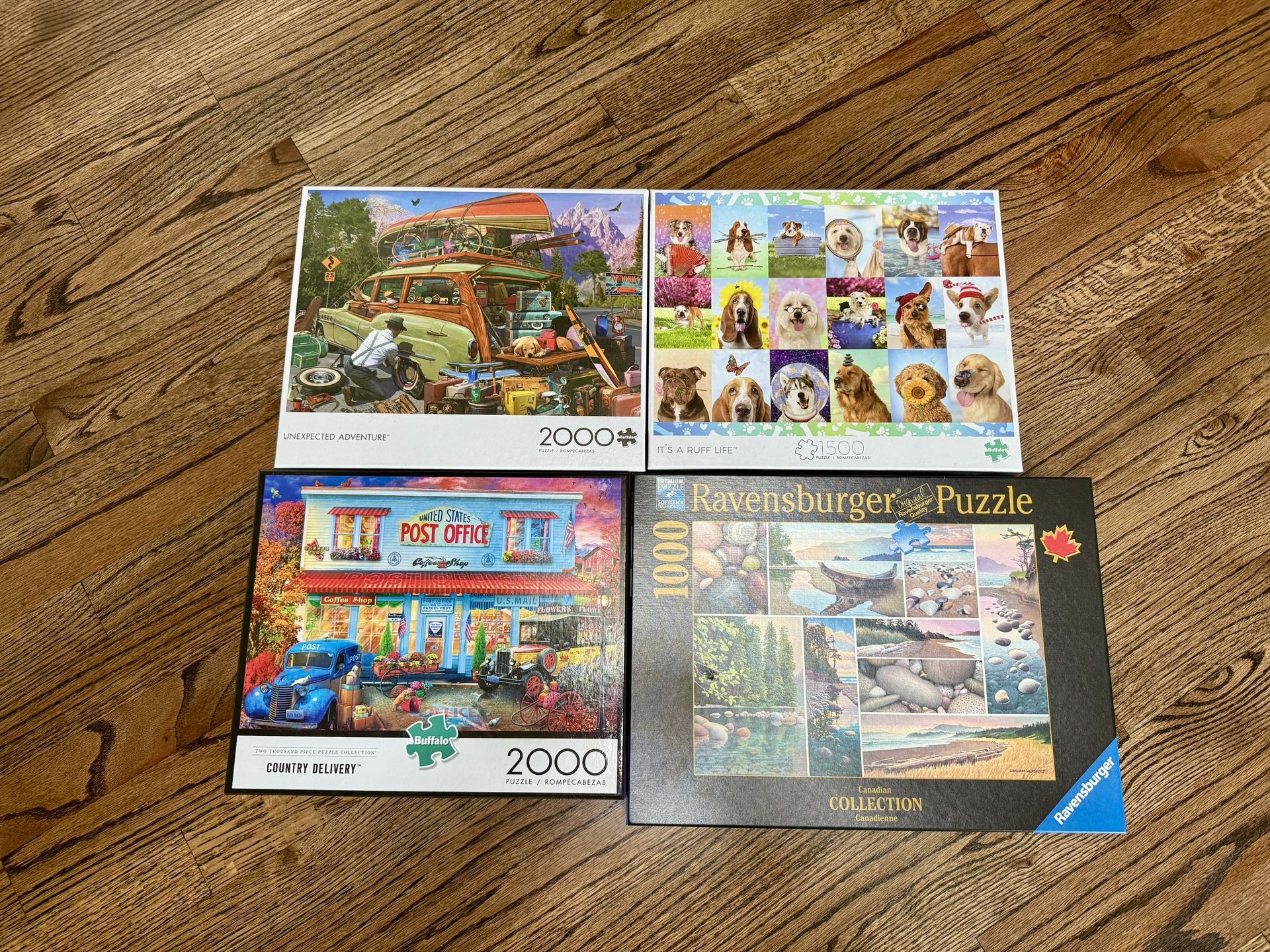 4 Jigsaw Puzzles $20