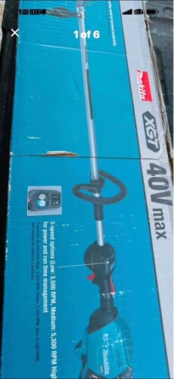 Makita XGT 40V max Brushless Cordless 15 in. String Trimmer Kit (4.0 Ah)