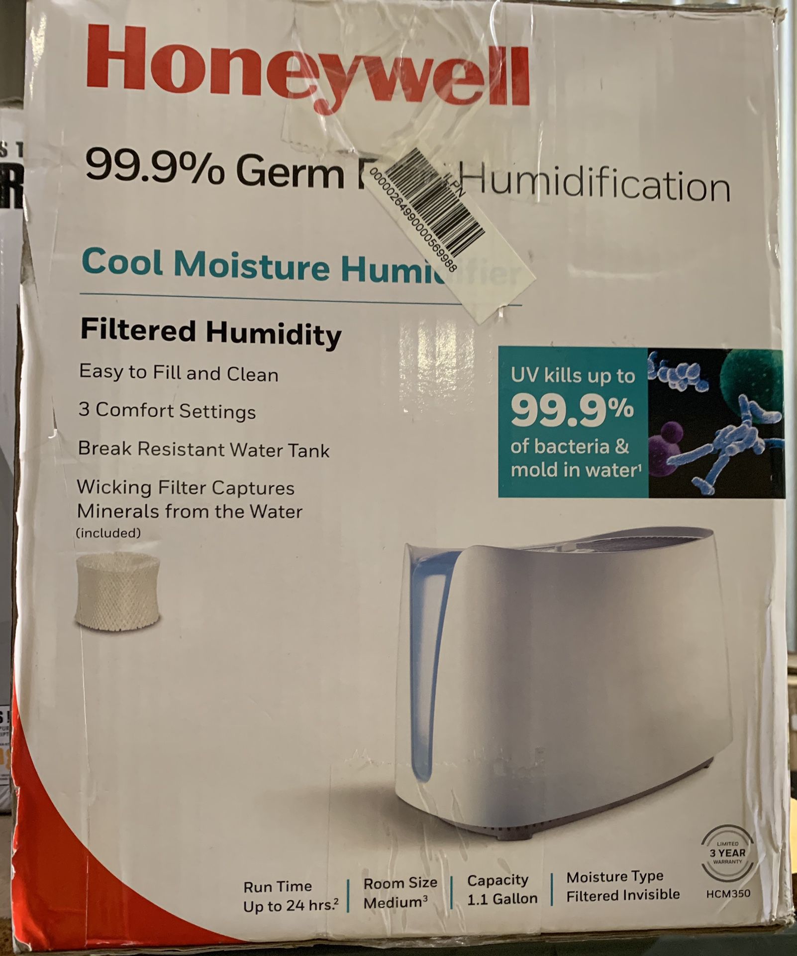 Honeywell Germ Free Humidifier