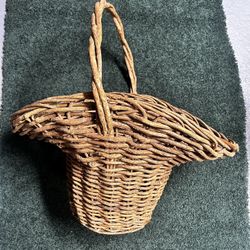 Unique Vintage Large Basket