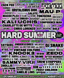 Hard Summer 2026 2-Day GA wristband