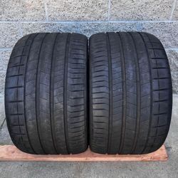 x2 Pirelli 355-25-21 PZero L 355/25R21 PZ4 355/25/21 Tires 355/25R21 Tires 355 25 21