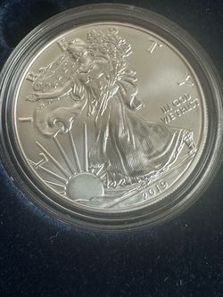 2019 AMERICAN SILVER EAGLE UNCIRCULATED OGP