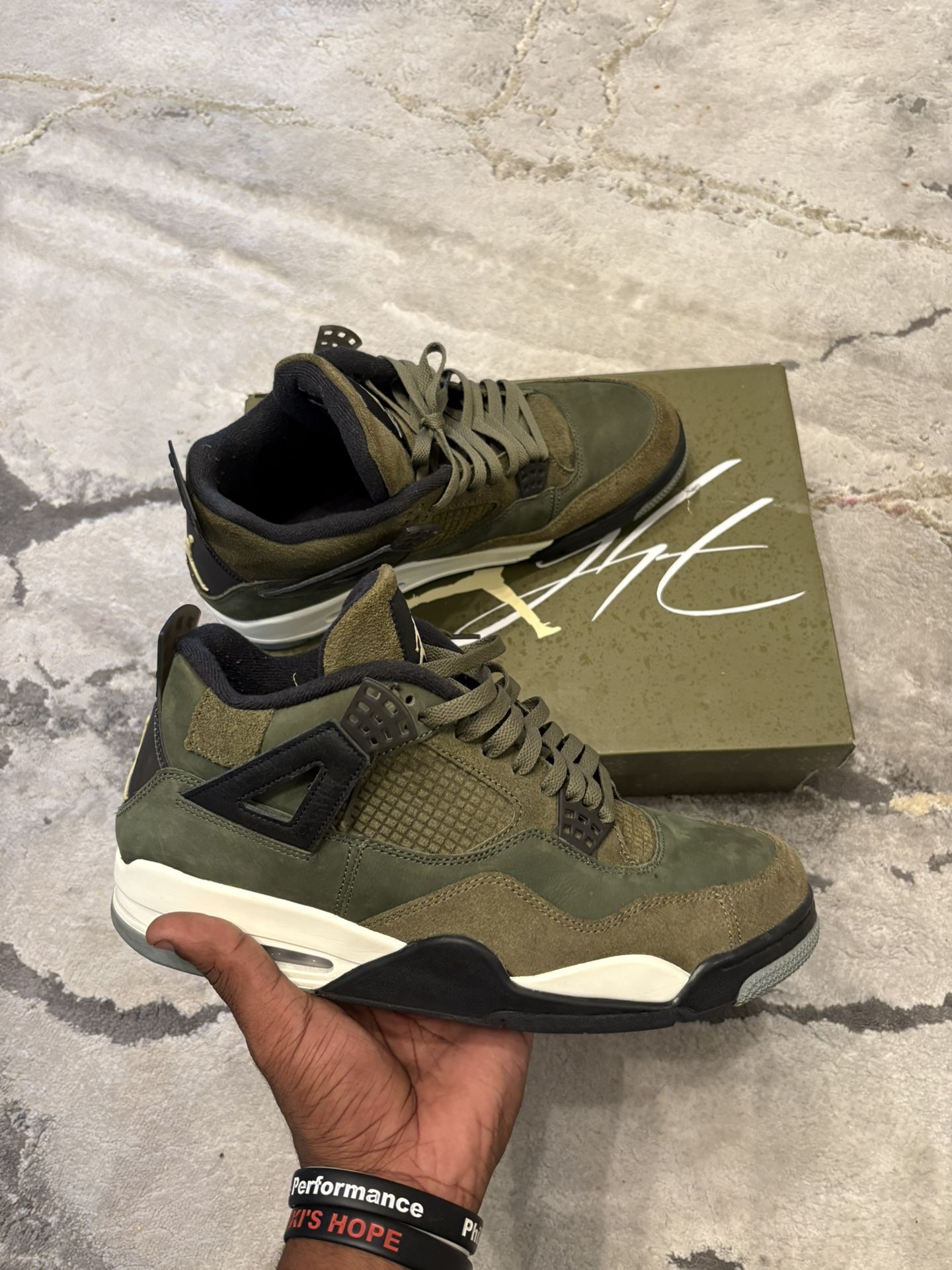 Jordan 4 Craft Olive
