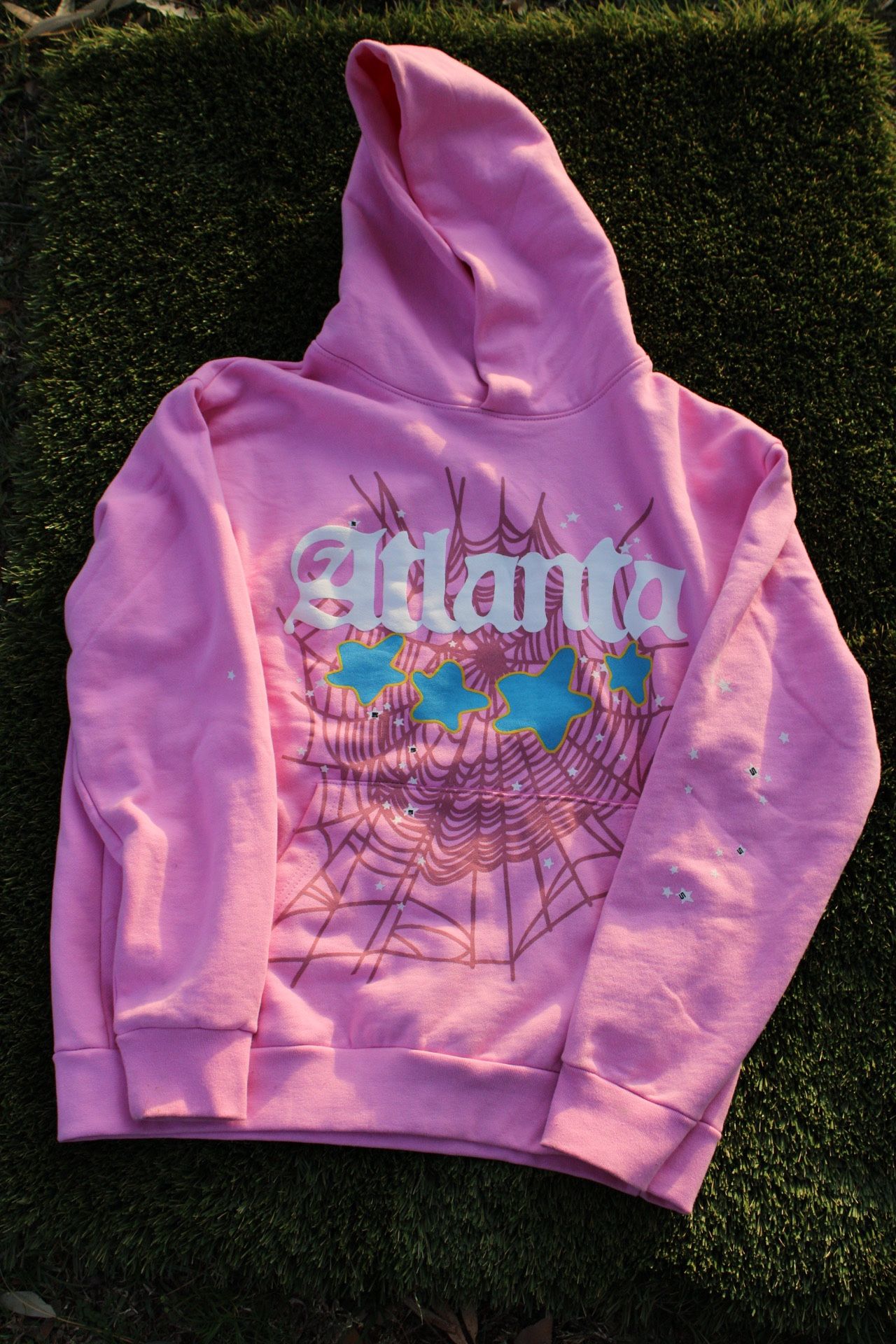 Pink Atlanta Spider Hoodie