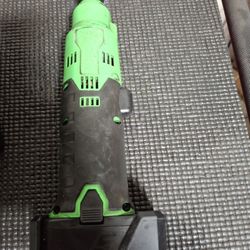  Snap On Ratchet ¼" Electric Ratchet, 2 Batteries,  And 1 Charger