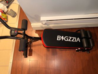 BIGZZIA Adjustable Sit-Up Bench