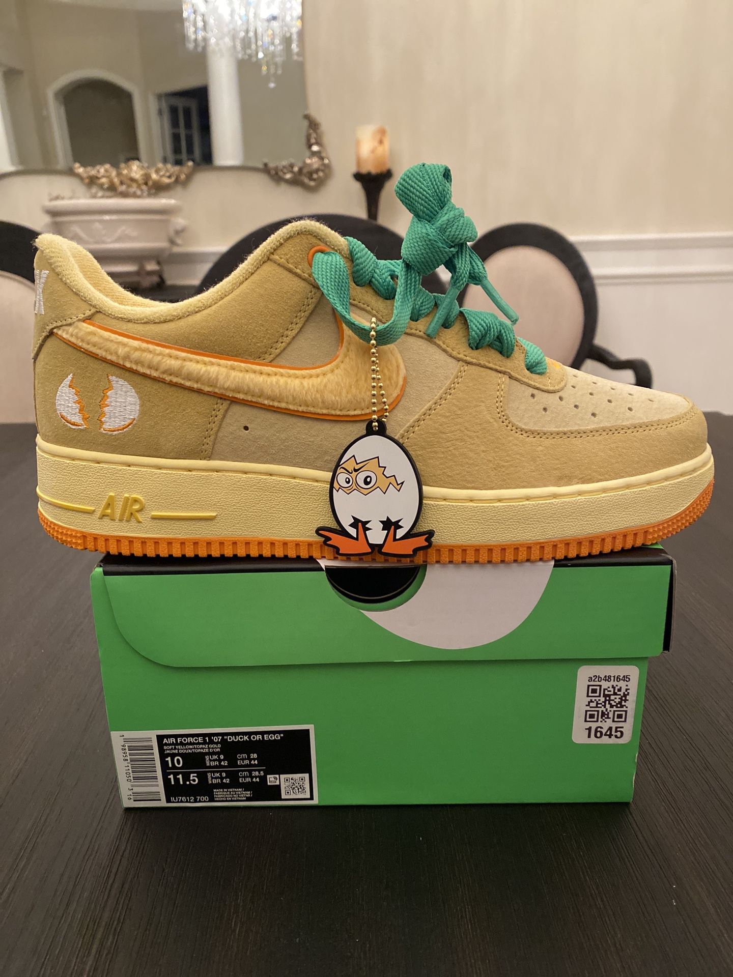 Nike Air Force 1 DOAF Oregon Ducks “Duck Or Egg” PE
