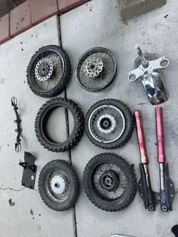 Pit Bike Parts Wheels Engines Tires Bars 