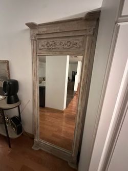Vintage floor mirror