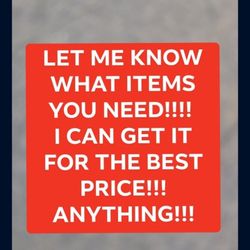 Let Me Know What U Need And I Got You!!!