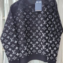 New Louis Vuitton Gradient Monogram Sweatshirt Sweater W Tag SMALL