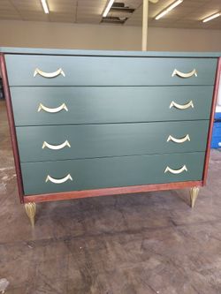Restored mid-century modern dresser