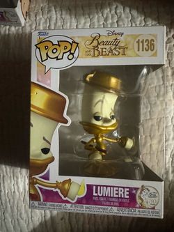 Beauty and the beast  lumiere funko pop