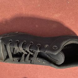 Converse Shoes All Black Men's 9 Women's 11 Brand Ñew